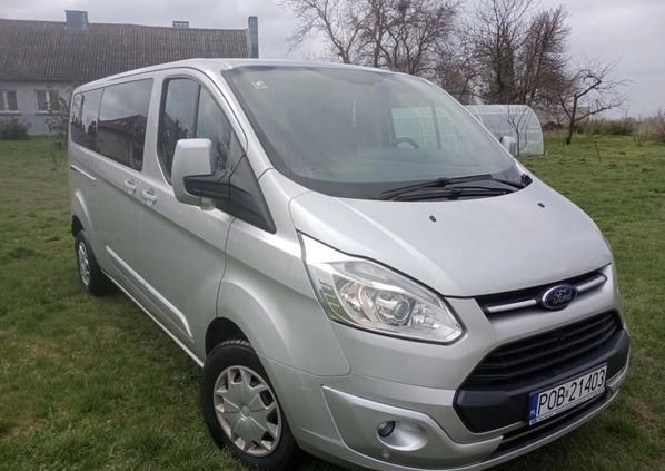 Ford Transit Custom cena 83517 przebieg: 200500, rok produkcji 2017 z Oborniki małe 352